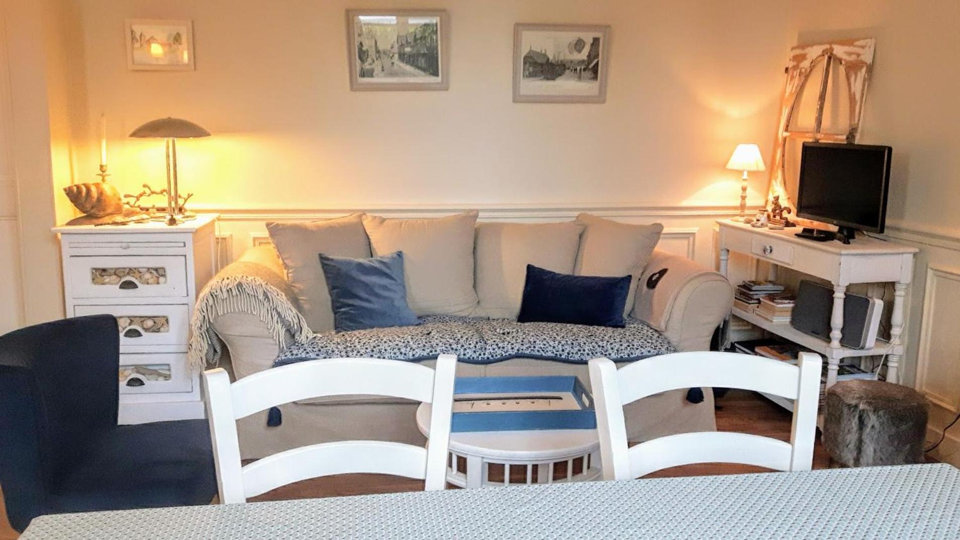 Le Cottage De La Plage - 2Ch, 2 Sdb - Terrasse - Deco De Charme - 500M Plage كابورغ المظهر الخارجي الصورة